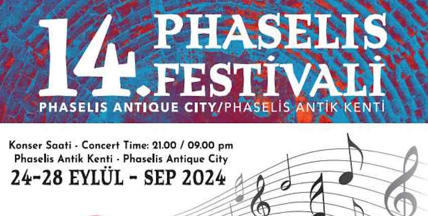 14. Phaselis Festivali Başladı. İşte 2024 Festival Programı