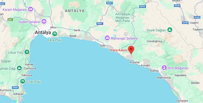 Alanya Alara Han Kalesi nerede, nasıl gidilir?