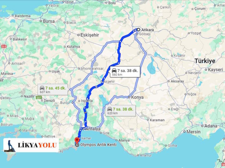 Olimpos Yol Tarifi: Ankara Olimpos Yol Tavsiyesi