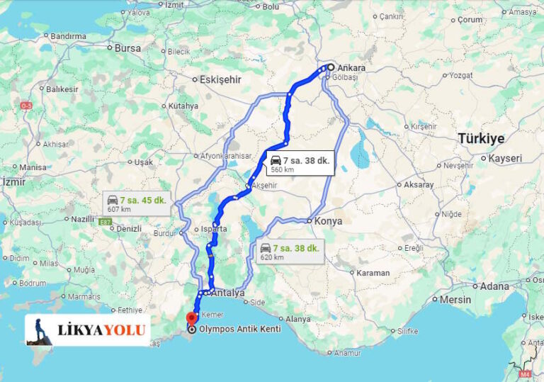 Olimpos Yol Tarifi: Ankara Olimpos Yol Tavsiyesi 2024