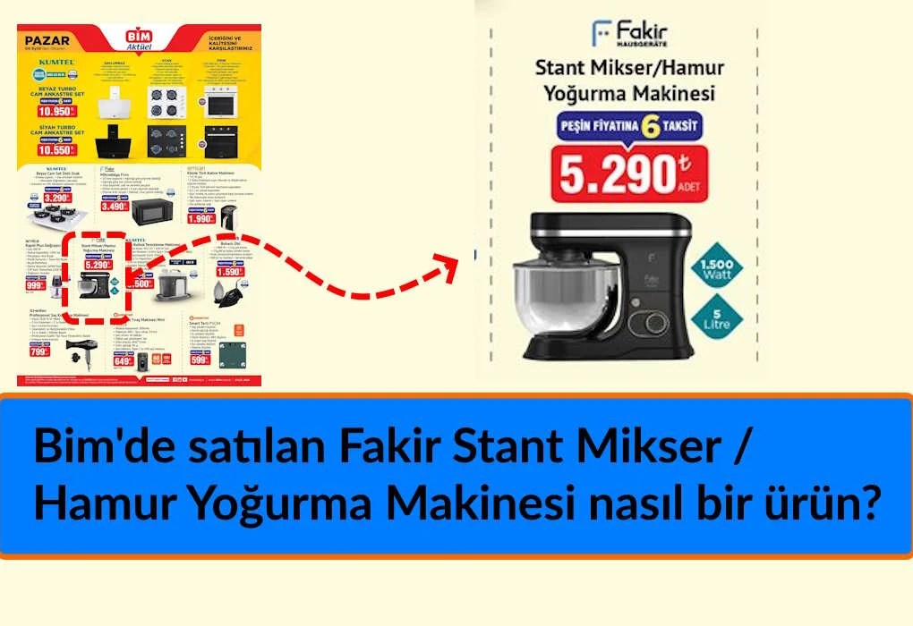 Koç Burcu 21 Eylül 2026 Günlük Yorum (Aşk Sağlık Para) Bim'de satılan Fakir Stant Mikser / Hamur Yoğurma Makinesi nasıl bir ürün, alınır mı?