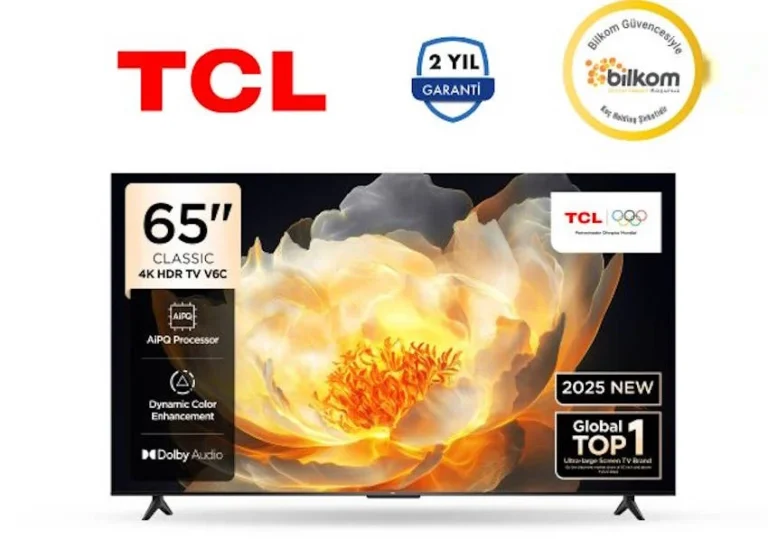Bim'de Satılan TCL Televizyon Alınır mı? TCL 65 İnç 4K HDR Google TV 65V6C Özellikleri Neler?