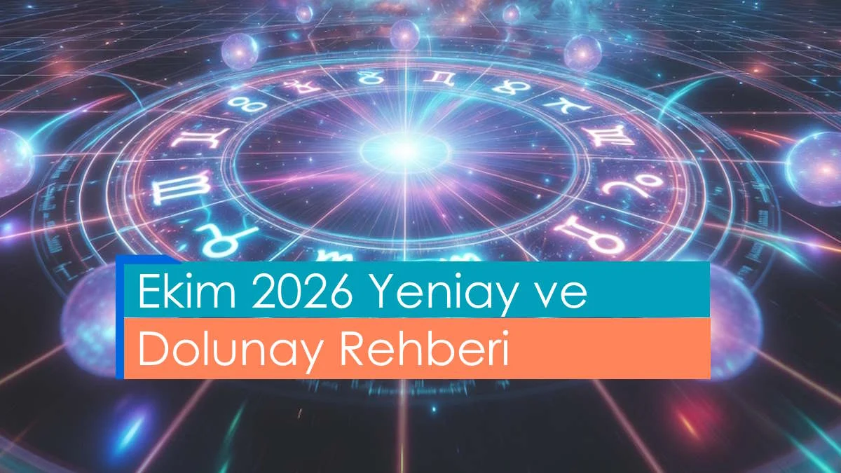 Ekim 2026 Yeniay ve Dolunay Rehberi: Hangi Burç Ne Ekmeli, Ne Bırakmalı? Ekim 2026 Yeniay ve Dolunay Rehberi: Burçlara Göre Ne Ekmeli, Ne Bırakmalı?