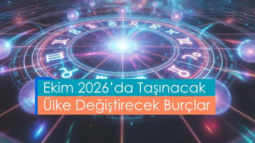Ekim 2026’da En Çok Seyahat Edecek, Taşınacak veya Ülke Değiştirecek Burçlar