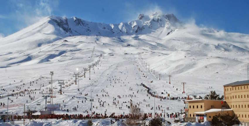 Türkiye'de kayak için nereye gidilir? Erciyes Kayak Merkezi