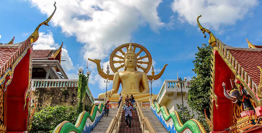 Tayland Koh Samui gezilecek yerler - Büyük Buda Tapınağı