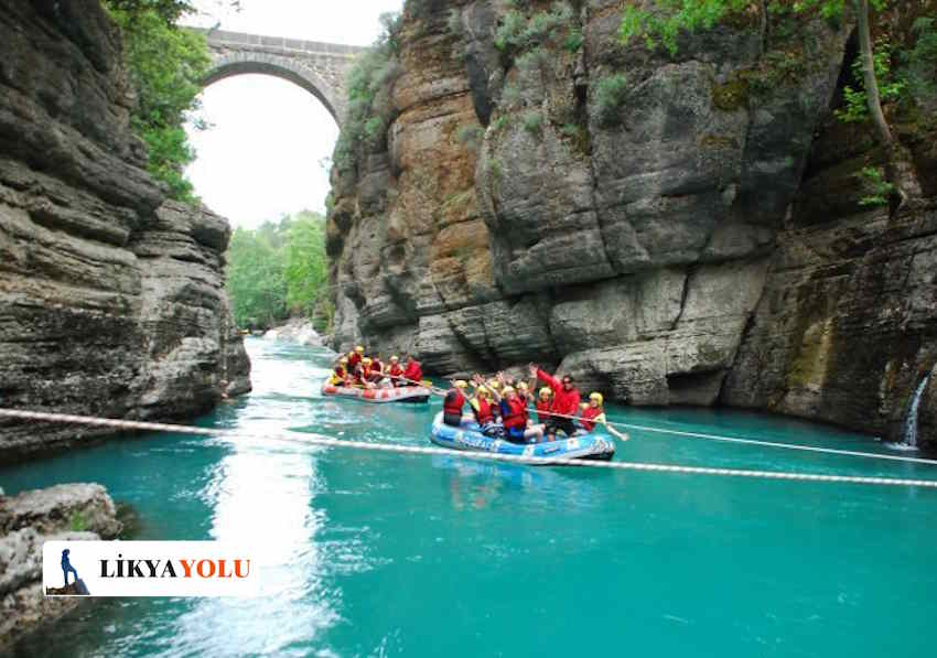 Türkiye'de Rafting Yapılacak En İyi Yerler / Köprülü Kanyon Rafting