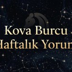 Kova burcu haftalık yorum aşk hayatı iş para sağlık