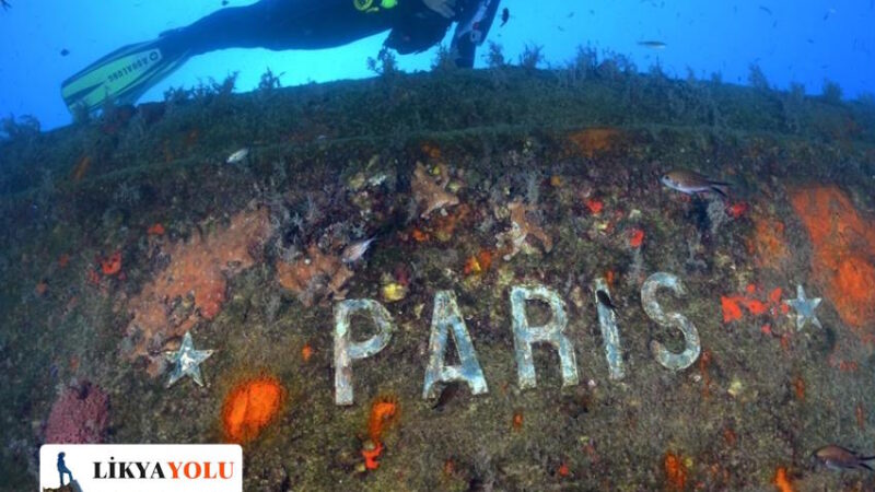 Paris Batığı Dalış Noktası (Kemer Paris II Batığı) Hakkında Bilmeniz Gereken Her Şey