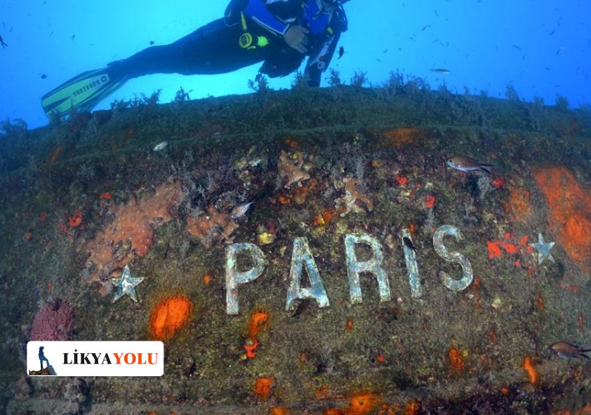 Paris Batığı Dalış Noktası (Kemer Paris II Batığı) Hakkında Bilmeniz Gereken Her Şey