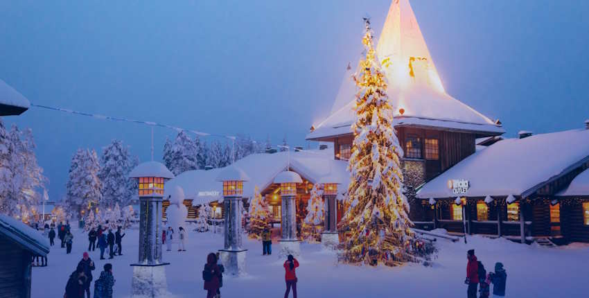 Kışın gidilecek ülkeler listesi - Rovaniemi, Finlandiya