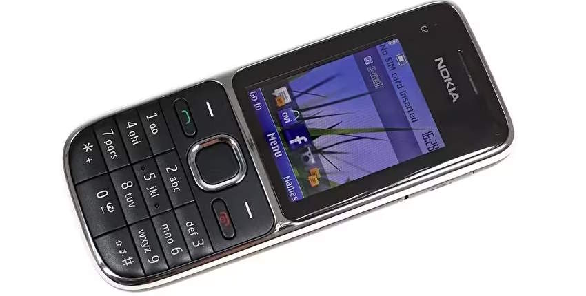 Nokia C2-01 Yaşlılar İçin Tuşlu Telefon