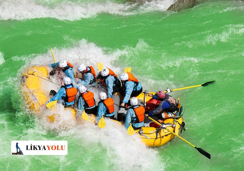 En Popüler Rafting Yapılacak Yerler